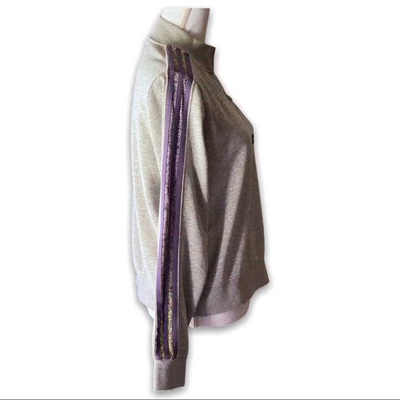 NWT ADIDAS Sweatshirt Gray - Picture 2 of 6